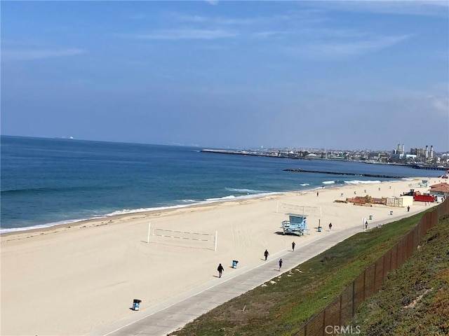 1007 S Catalina Ave Unit 212, Redondo Beach, CA 90277 - water view with local beach