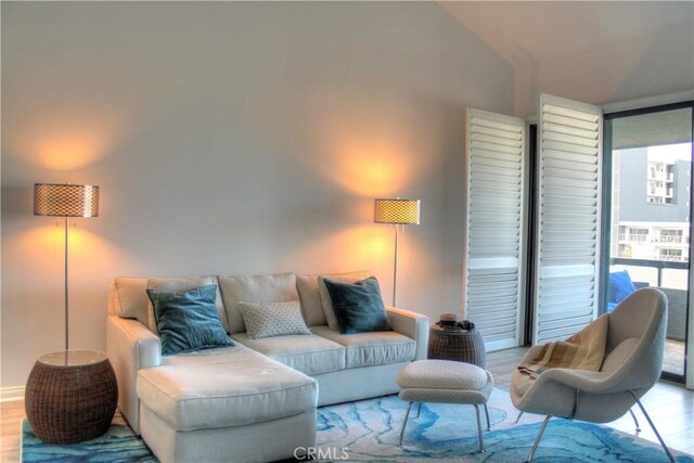 1007 S Catalina Ave Unit 212, Redondo Beach, CA 90277 - living room with wood finished floors