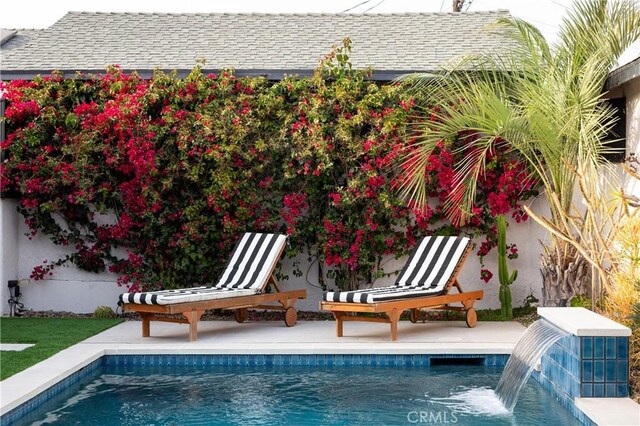 view of pool