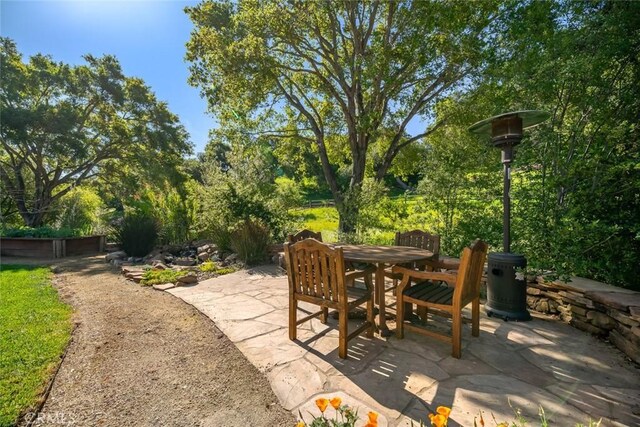 view of patio / terrace with outdoor dining space