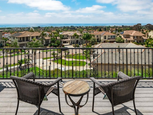 7076 Heron Cir, Carlsbad, CA 92011 - wooden terrace featuring a residential view
