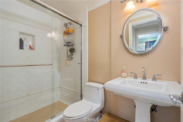 130 Mariposa Way, Brea, CA 92823 - full bathroom with toilet and a stall shower