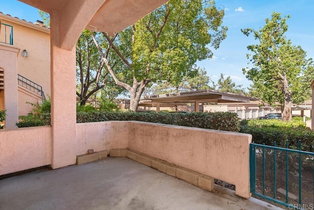 18614 Caminito Cantilena Unit 324, San Diego, CA 92128 - view of patio