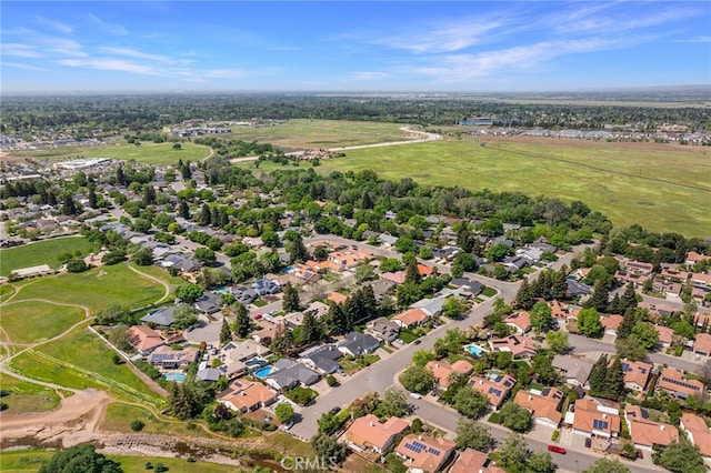 birds eye view of property featuring a residential view