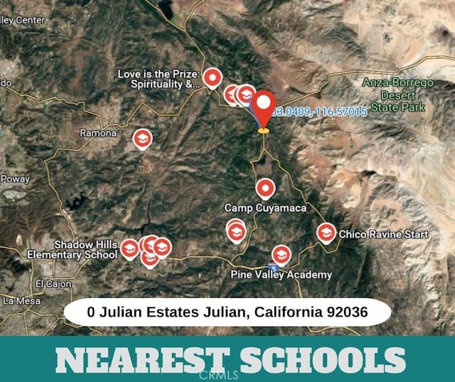 0 Julian Ests, Julian, CA 92036
