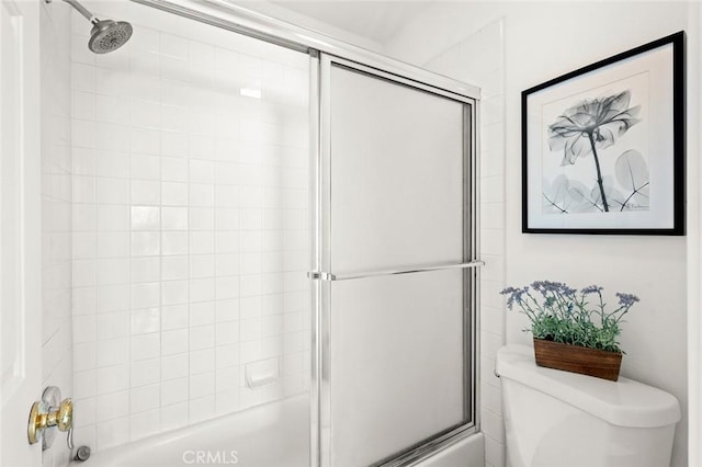 2811 Westbourne Pl, Rowland Heights, CA 91748 - bathroom with bath / shower combo with glass door and toilet