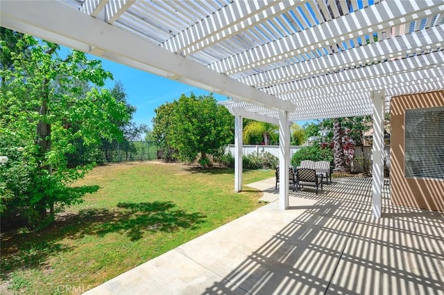 2811 Westbourne Pl, Rowland Heights, CA 91748 - view of patio / terrace with a fenced backyard and a pergola