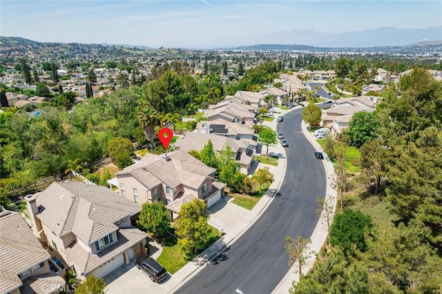 2811 Westbourne Pl, Rowland Heights, CA 91748 - drone / aerial view with a residential view and a mountain view