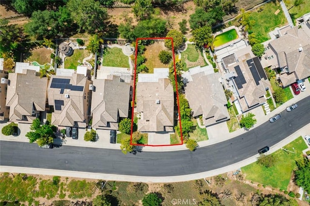 2811 Westbourne Pl, Rowland Heights, CA 91748 - birds eye view of property with a residential view