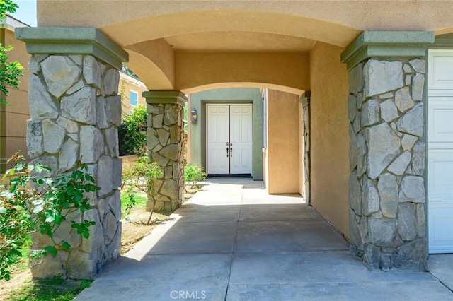 2811 Westbourne Pl, Rowland Heights, CA 91748 - view of exterior entry featuring stone siding and stucco siding