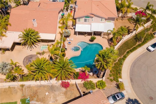 drone / aerial view