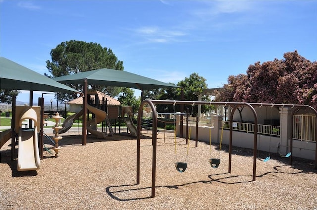 view of communal playground
