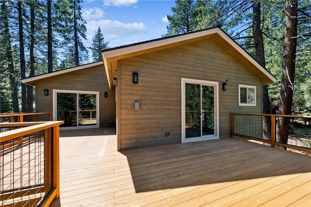 867 Clement St, South Lake Tahoe, CA 96150 - view of wooden terrace
