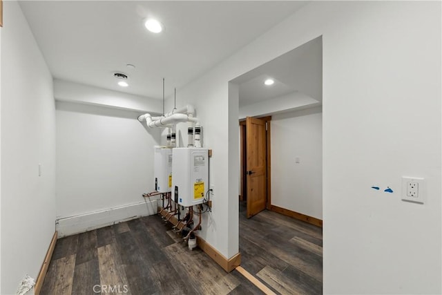 867 Clement St, South Lake Tahoe, CA 96150 - utility room with tankless water heater