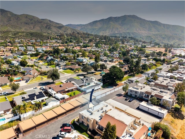 2265 Bradford Ave Unit 516, Highland, CA 92346 - aerial view of residential area featuring a mountainous background
