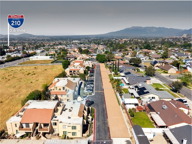 2265 Bradford Ave Unit 516, Highland, CA 92346 - aerial view of residential area with mountains