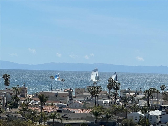 230 Lille Ln Unit 214, Newport Beach, CA 92663 - water view with a mountainous background and nearby suburban area