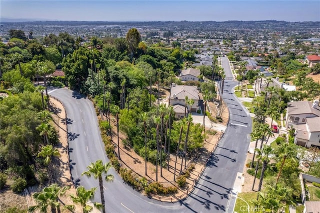 bird's eye view featuring a residential view