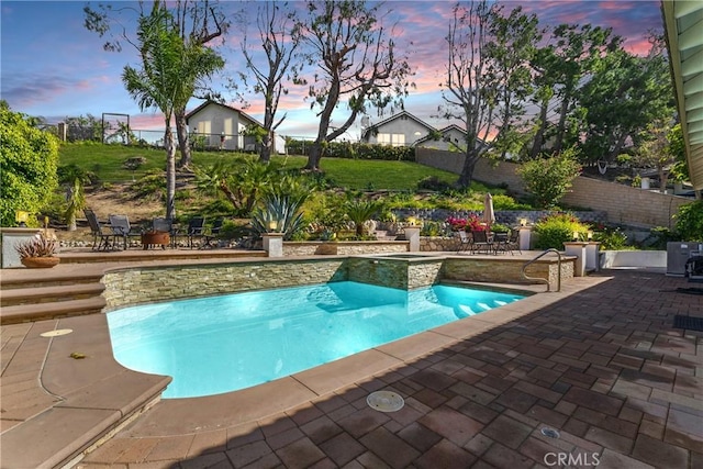 3381 Deaver Dr, Corona, CA 92882 - pool with a patio and fence