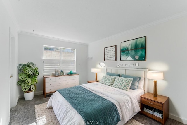 3381 Deaver Dr, Corona, CA 92882 - carpeted bedroom with baseboards and ornamental molding