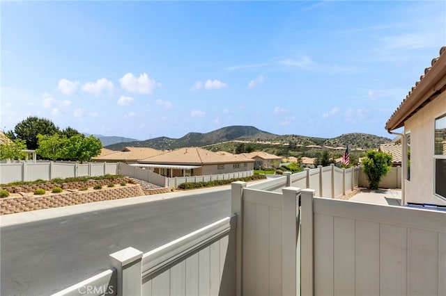 6112 Turnberry Dr, Banning, CA 92220 - exterior space with a mountain view