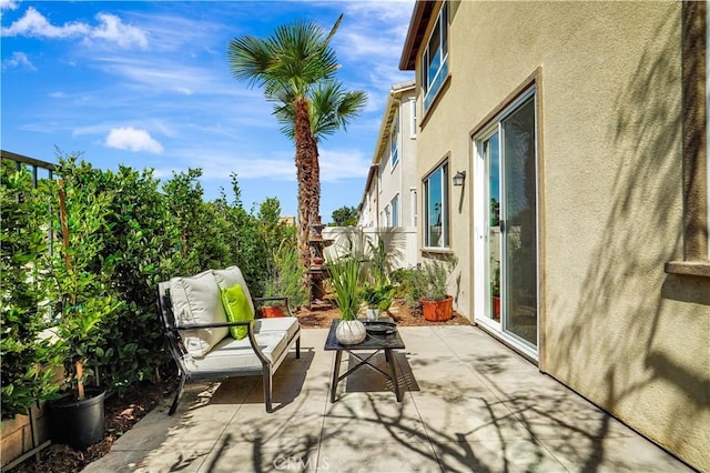 23206 W Remington Way, West Hills, CA 91307 - view of patio / terrace with a fenced backyard