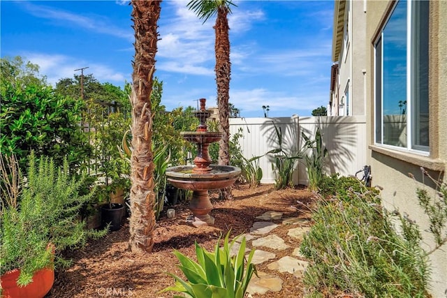 23206 W Remington Way, West Hills, CA 91307 - view of yard featuring fence