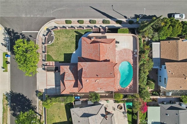aerial view