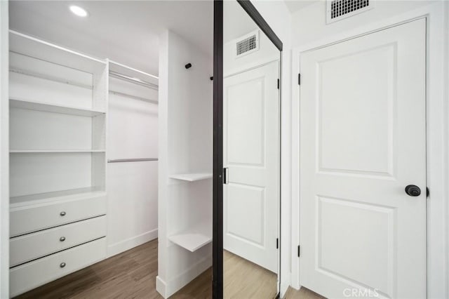interior space featuring visible vents