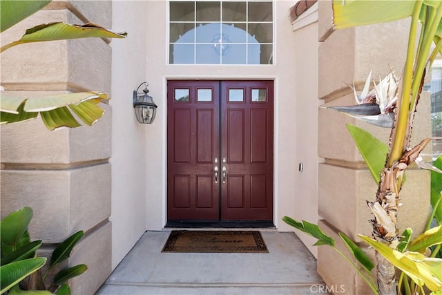 1732 Gamble Ln, Escondido, CA 92029 - view of exterior entry with stucco siding