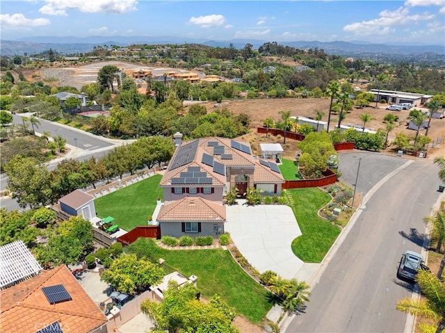 1732 Gamble Ln, Escondido, CA 92029 - aerial view of property and surrounding area