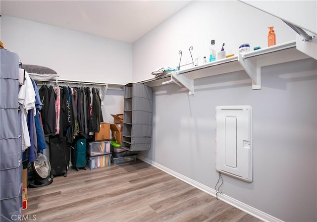 6335 Oldfield St, Lancaster, CA 93536 - walk in closet featuring wood finished floors