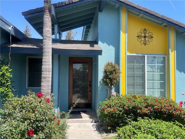 8772 Mignonette St, Rancho Cucamonga, CA 91701 - entrance to property with stucco siding