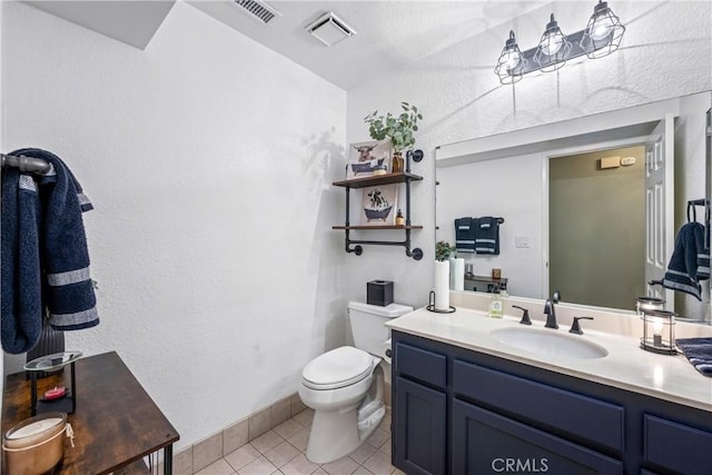 28863 Capano Bay Ct, Menifee, CA 92584 - bathroom featuring tile patterned floors, vanity, and toilet
