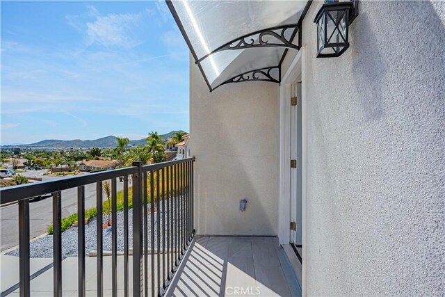 29847 Smugglers Point Dr, Canyon Lake, CA 92587 - balcony with a mountain view