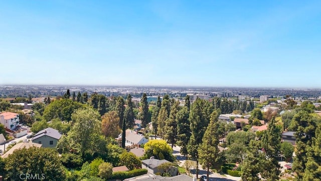 bird's eye view featuring a residential view