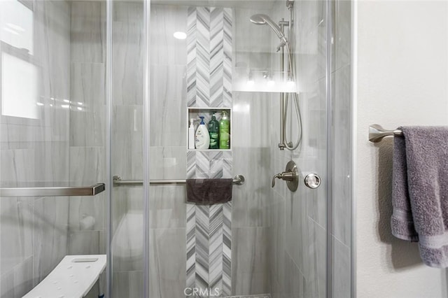 114 Via Estrada Unit B, Laguna Woods, CA 92637 - bathroom featuring a stall shower