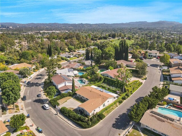 7293 Cirrus Way, West Hills, CA 91307 - view of property location with a mountainous background and nearby suburban area