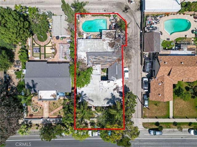 15023 Devonshire St, Mission Hills San Fernando, CA 91345 - birds eye view of property