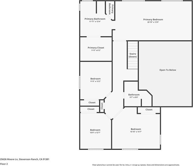 25626 Moore Ln, Stevenson Ranch, CA 91381 - floor plan / room layout