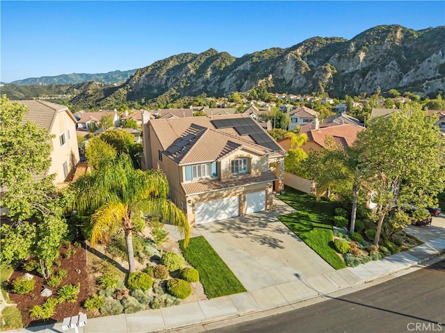 25626 Moore Ln, Stevenson Ranch, CA 91381 - aerial perspective of suburban area featuring a mountain backdrop