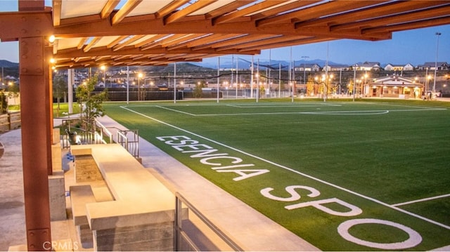 view of property's community