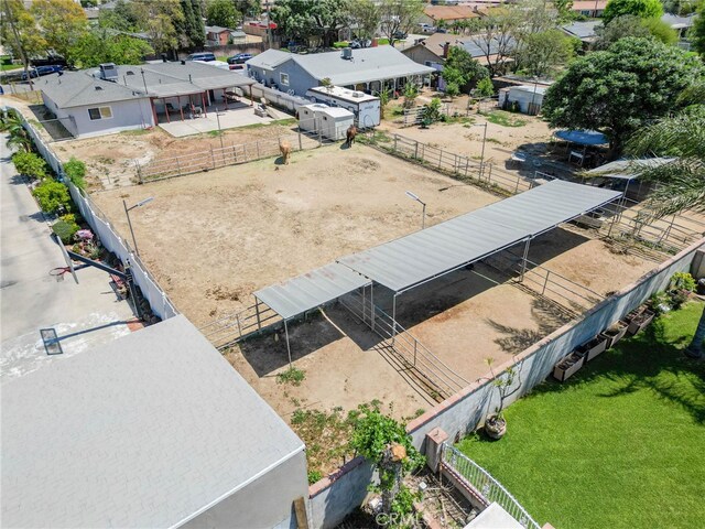 drone / aerial view