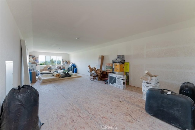 view of living area