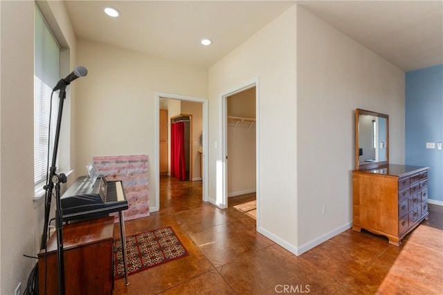 2260 Lakeshore Blvd, Upper Lake, CA 95485 - hallway with tile patterned floors and recessed lighting