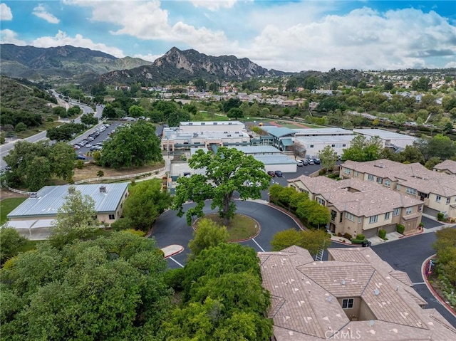 25102 Goodrich Ct, Stevenson Ranch, CA 91381 - bird's eye view featuring a mountain view