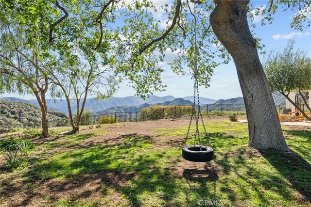 25174 Mulholland Hwy, Calabasas, CA 91302 - view of yard featuring a mountain view
