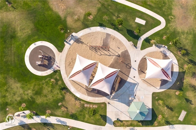 5206 Village Green Ln, Bakersfield, CA 93306 - bird's eye view
