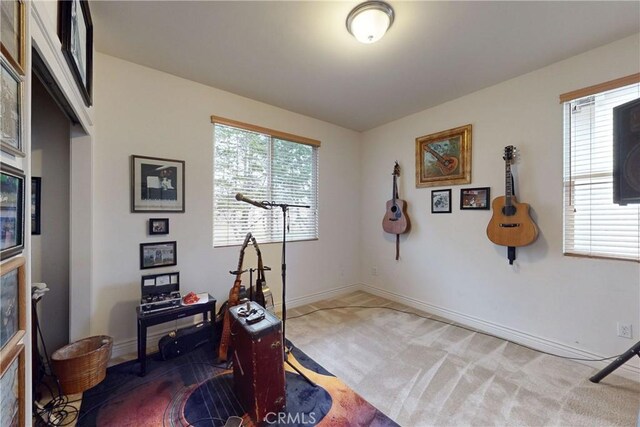 117 Village Cir, Pismo Beach, CA 93449 - interior space with baseboards and light colored carpet