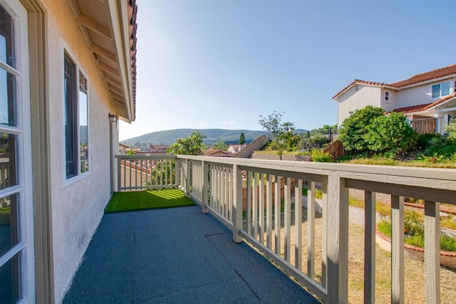 10954 Cool Lake Ter, San Diego, CA 92128 - balcony featuring a mountain view